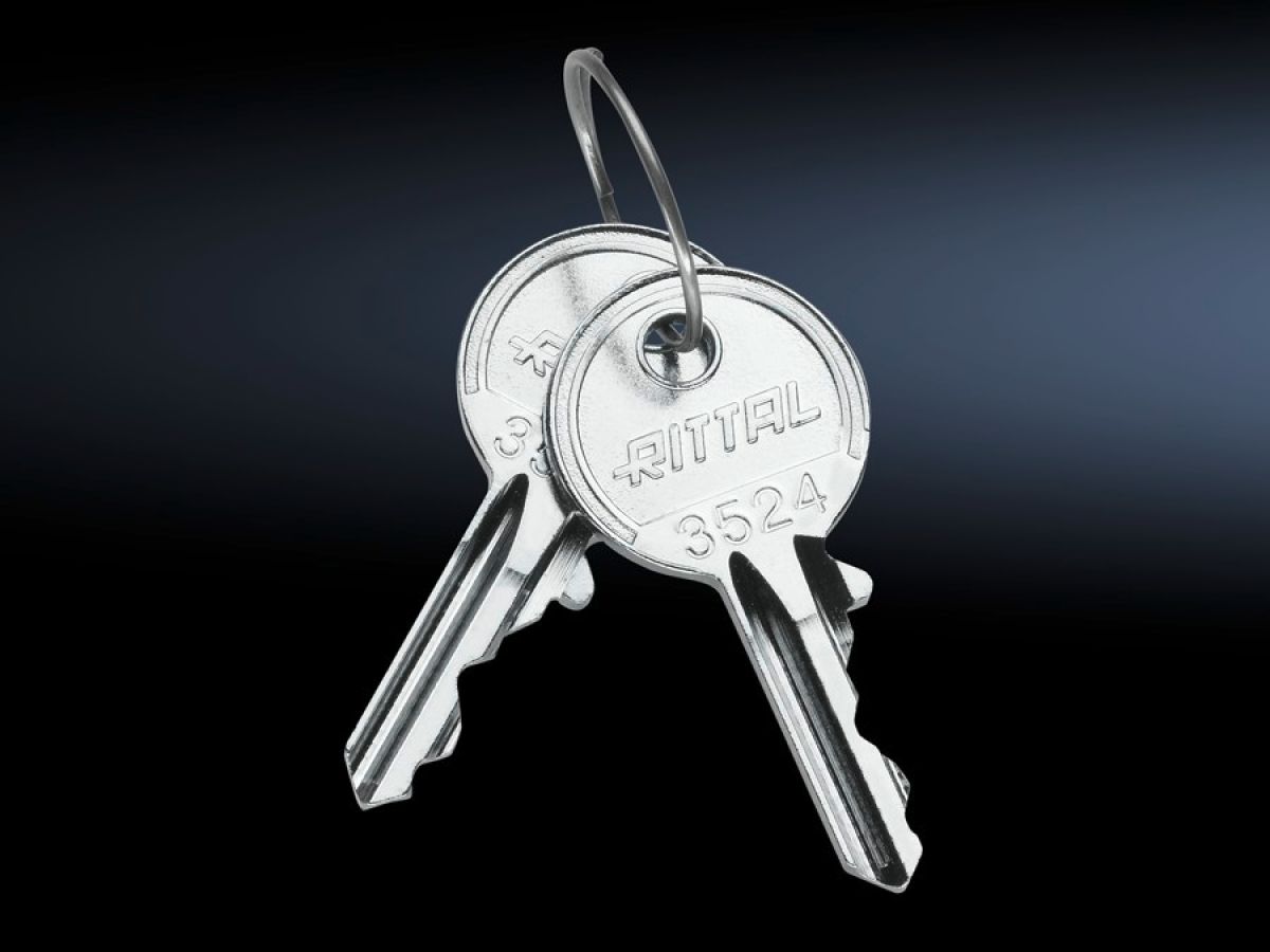 Rittal Schaltschrank-sleutel 3524E 2 stuks