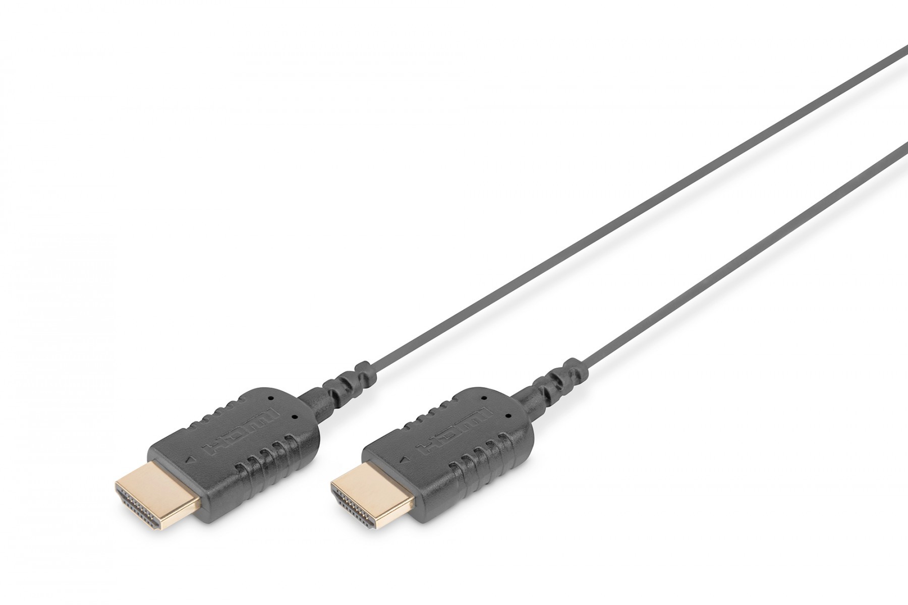 HDMI High Speed connection cable, type A, HighFlex M/M, 2.0m, 4K Ultra HD@30Hz, active, CE, gold, bl