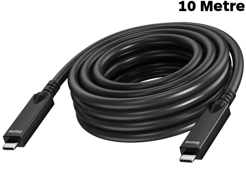 VISION 10m Black USB-C Cable