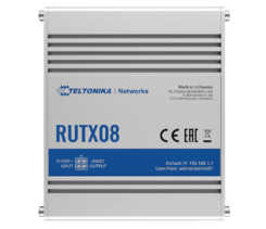 This robust industrial router has four Gigabit Ethernet ports a Quad-Core CPU and 256 MB RAM.