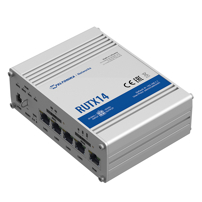 The fastest single modem LTE-A Cat 12 router. With two SIM cards Wave-2 dual-band Wi-Fi five Gigabit Ethernet ports andautomatic failover.