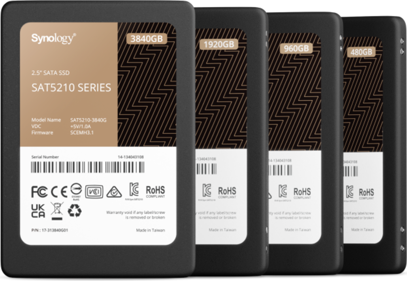 3.84 TB - SATA 2.5 - High endurance