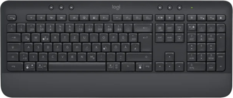 NL Logitech K650 Wireless Keyboard Signature Graphite USL