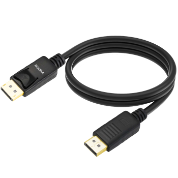 VISION 2m Black 8K DisplayPort cable