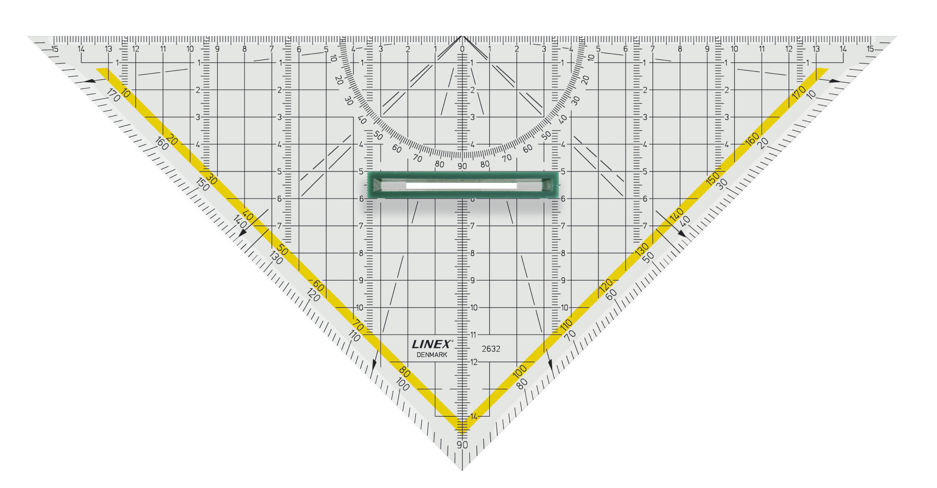 LINEX 2632 Geometrie-Dreieck Hypotenusenlänge 320 mm