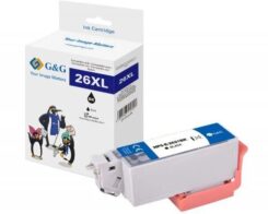 G&G XL-Patrone kompatibel mit Epson 26XL/T2621/C13T26214012