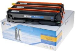 G&G Toner Multipack Color kompatibel HP 201X/CF253XM C/M/Y