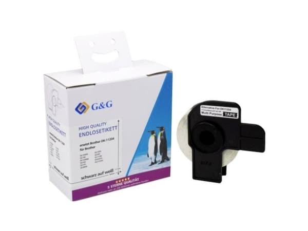 G&G 400er-Pack Etiketten kompatibel mit Brother DK-11204