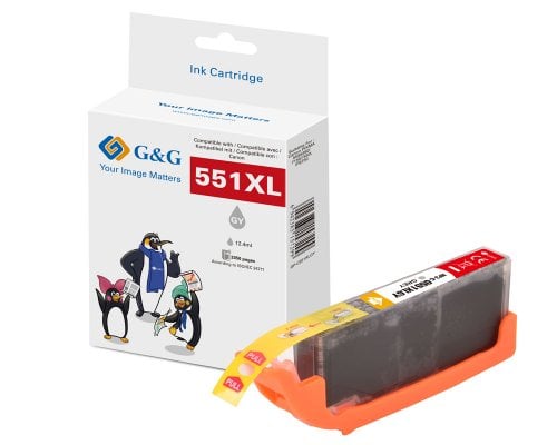 G&G XL-Druckerpatrone kompatibel mit Canon CLI-551Y XL/