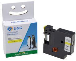 G&G Schriftband kompatibel mit DYMO D1/ S0720580/ 45018