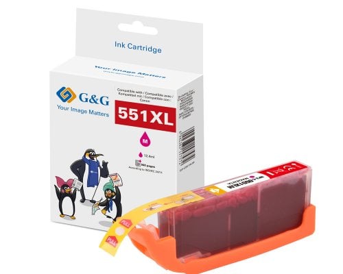 G&G XL-Druckerpatrone kompatibel mit Canon CLI-551M XL