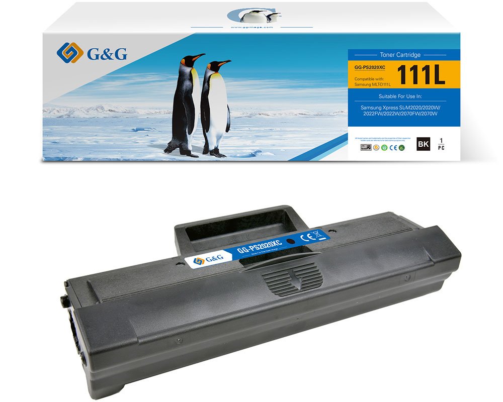 G&G Toner kompatibel mit Samsung MLT-D111L/ HP SU799A