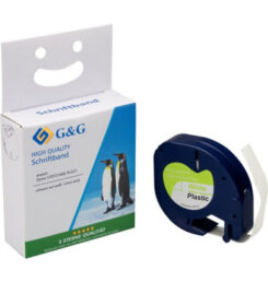 G&G Schriftband kompatibel mit DYMO S0721660/ 91221