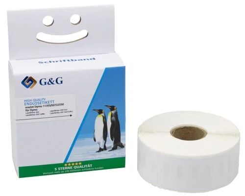 G&G Etiketten 500 Stück für DYMO 11355 / S0722550