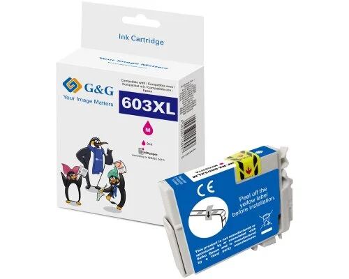 G&G XL-Druckerpatrone kompatibel mit Epson 603XL Magenta
