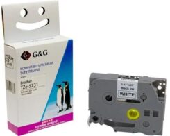 G&G Schriftband kompatibel mit Brother TZe-S231