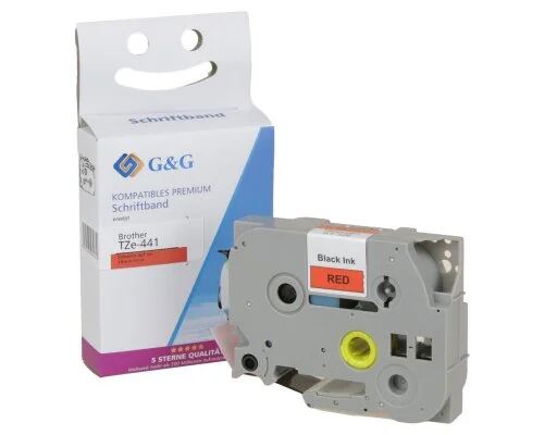 G&G Schriftband kompatibel mit Brother TZe-441