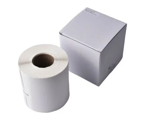 G&G Etikettenrolle 350 Stück 100 x 100 mm weiß