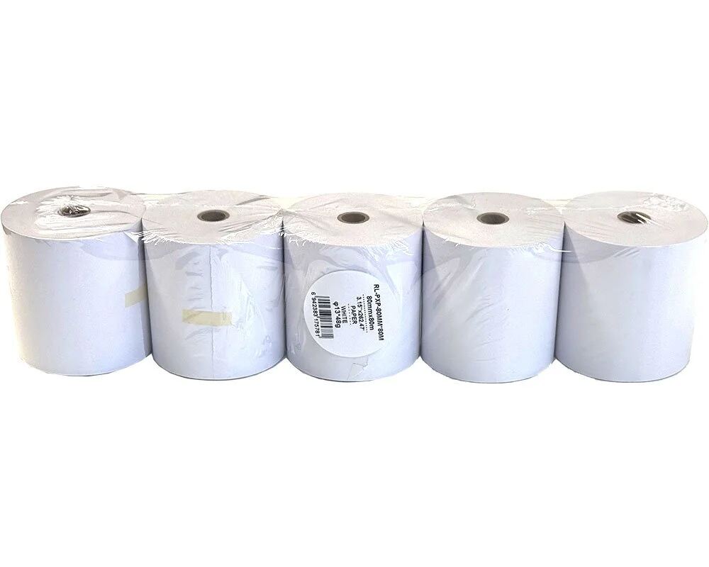 G&G Thermorollen 5 Stück 80 mm x 80 m BPA-Frei