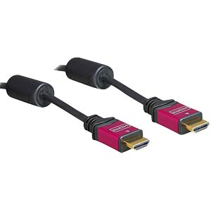 DELOCK HDMI Kabel High Speed A -> A St/St 5.00m Premium