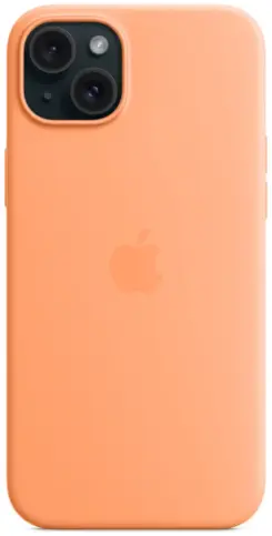 MT173ZM/A Apple Silicone Case with MagSafe iPhone 15 Plus Sorbet Orange