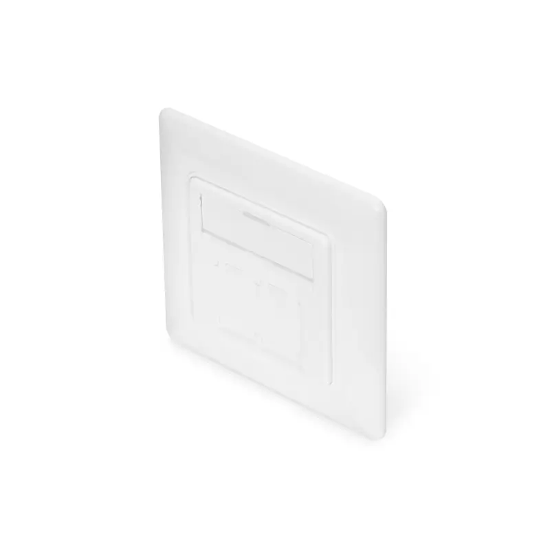DIGITUS Keystone Frontplatte voor Keystone Module 80x80 weiß