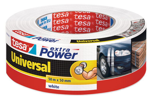tesa extra Power universele 50m 50mm weiß
