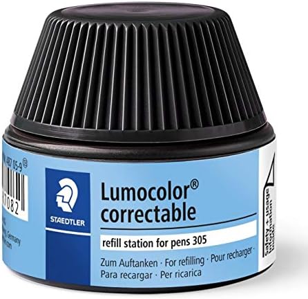 STAEDTLER Nachfüllstation Lumocolor cor. zwart