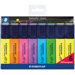 STAEDTLER markeerstift Textsurfer Promotion 6+2