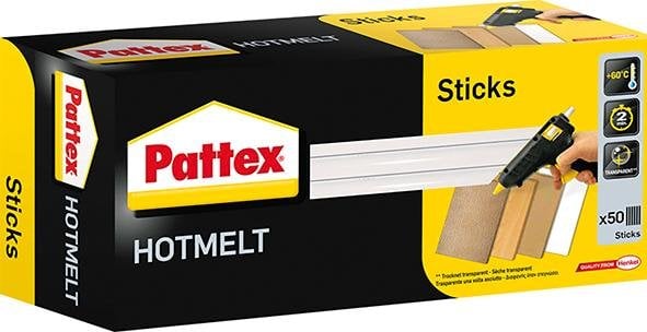 Pattex Heißkleber Patronen Hot Supermatic, 9H PTK6
