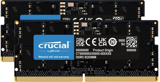 SO DDR5 32GB PC 5600 CL46 KIT (2x16GB) Crucial