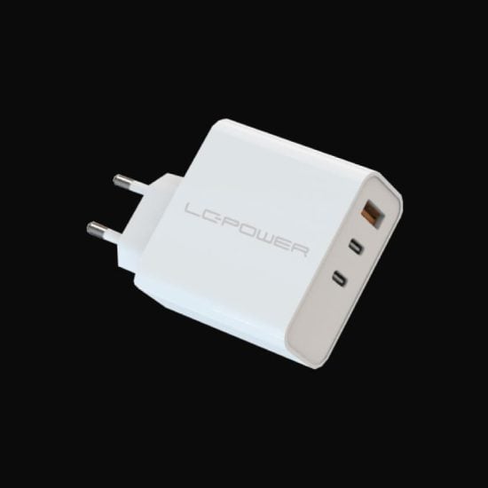 LC-Power USB-Lader 110-240V voor USB-C-/USB-A-apparaat65W