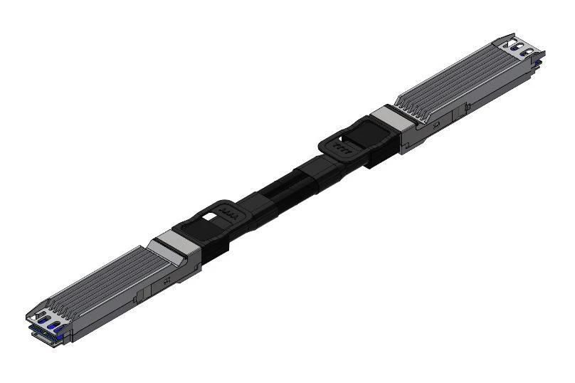 Copper cbl IB twin prt NDR up to 800Gb/s