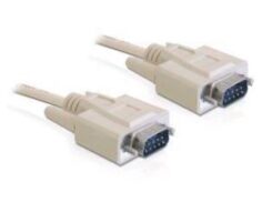 Serieel Kabel Delock D-Sub9 -> D-Sub9 RS-232 St/St 1.00m