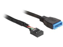 DELOCK USB3.0 Kabel Pinheader 19pin -> 8pin St/Bu 0.4