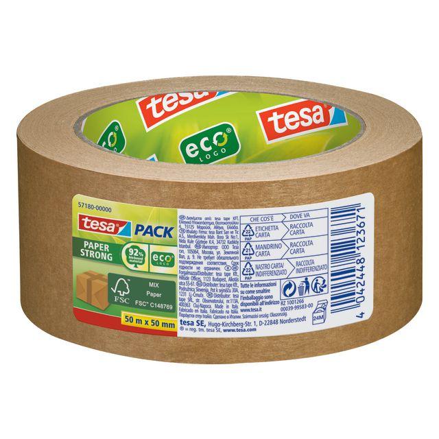 tesapack Papier ecologo 50m 50mm -Packband-
