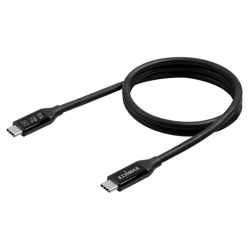 EDIMAX USB4/Thunderbolt3 Cable 40 Gbit/s 1m Type C to Type C