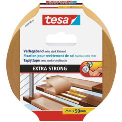 tesa Verlegeband 25m x 50mm extra sterk klebend bruin