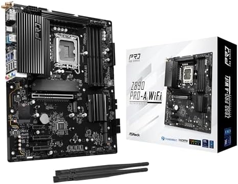 ASRock Z890 Pro-A WiFi 1851 ATX HDMI/DP/USB-C DDR5 retail