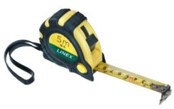 LINEX Rollmaßband 5 m cm- en Zoll-Skala flexibler
