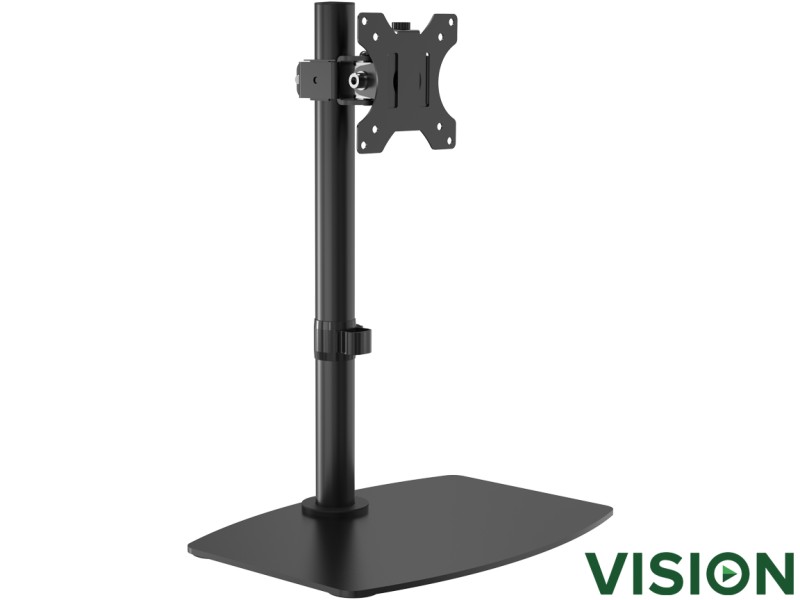 VISION Monitor Desk Stand Black
