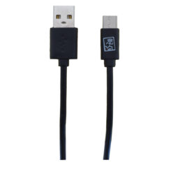 2GO USB Lade-/gegevenskabel USB Type-C 3.1 1m zwart PET-Box