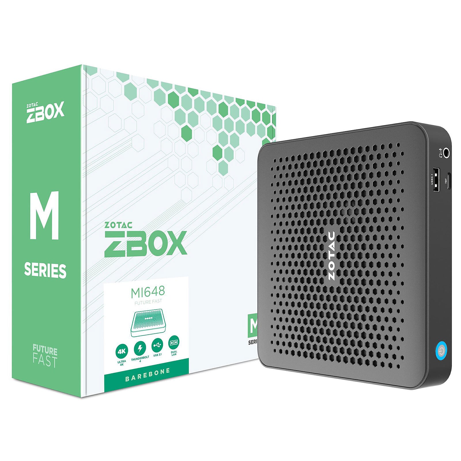 Zotac ZBOX-MI648-BE i5-1340P Intel DDR5 HDMI DP