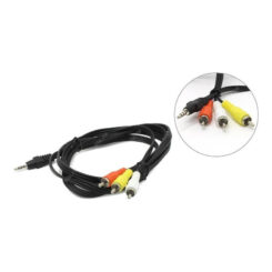 gembird 3.5 mm 4-pin connector auf RCA x 3 (Phono) stekker