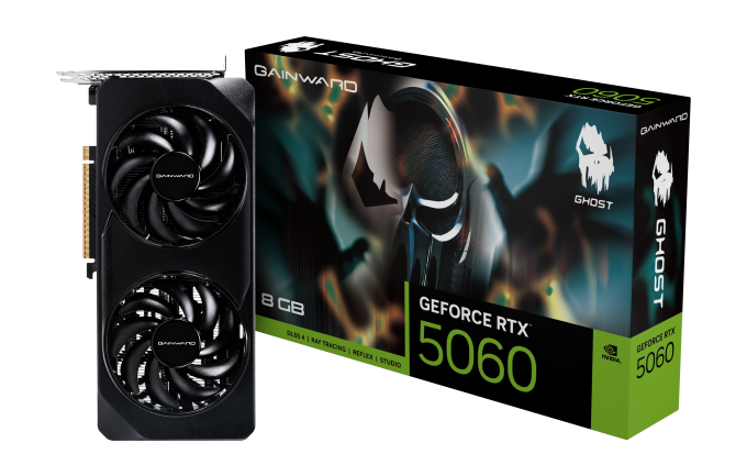 Gainward RTX5060       Ghost            8GB GDDR7  HDMI 3xDP