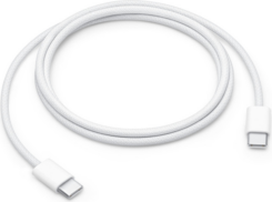 MW493ZM/A Apple Woven USB-C to USB-C Cable 60W 1m. White
