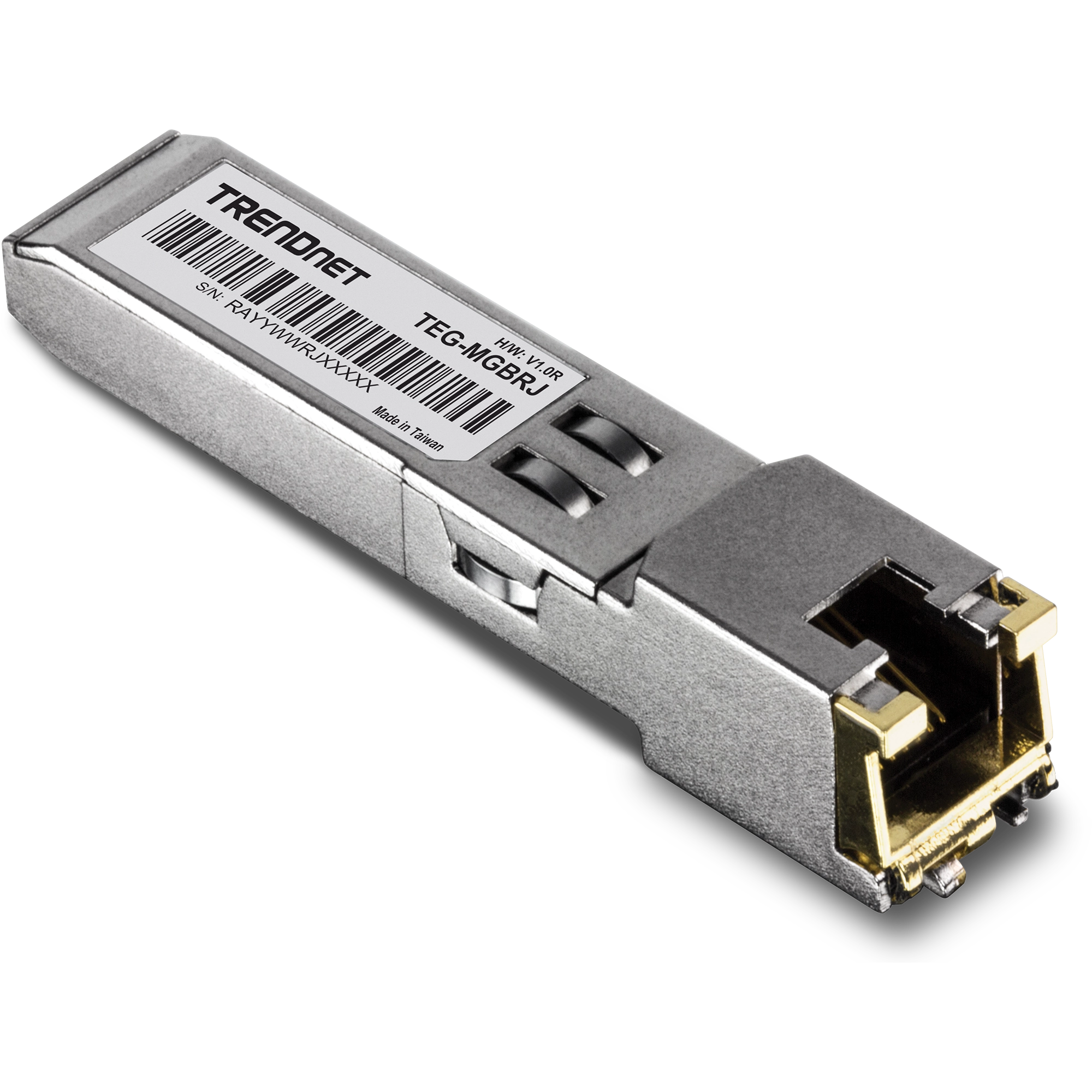 TRENDnet 1000BASE-T RJ-45 Copper SFP Module