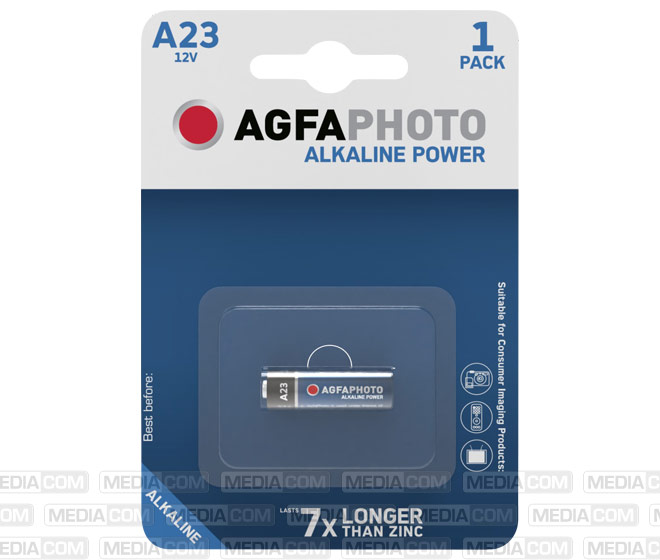 AgfaPhoto batterij knoopcel MN21 V23GA 12V Alkaline 1St.