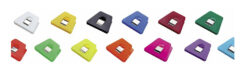 WEDO Klemmer Kunststoff Laurel Signal 2 f. sortiert
