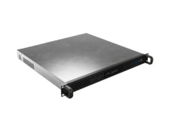 LANBERG 19 Server Gehäuse Rackmount ATX 420/10  1U schwarz